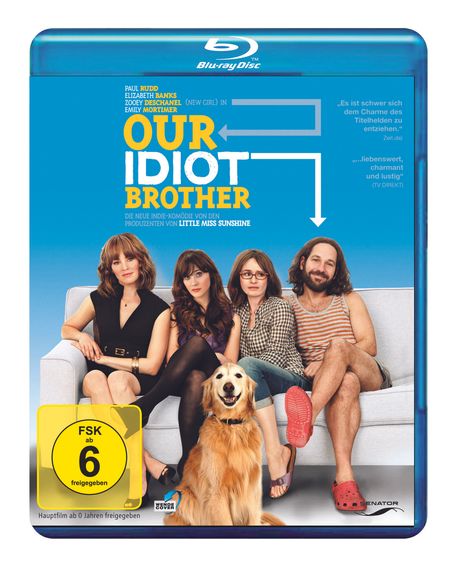 Our Idiot Brother (Blu-ray), Blu-ray Disc