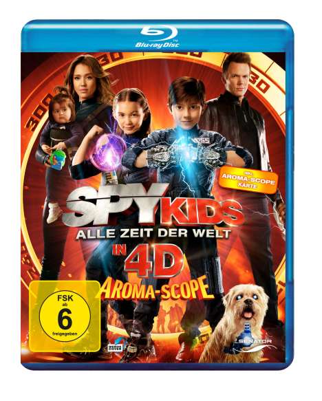 Spy Kids - Alle Zeit der Welt (3D Blu-ray), Blu-ray Disc