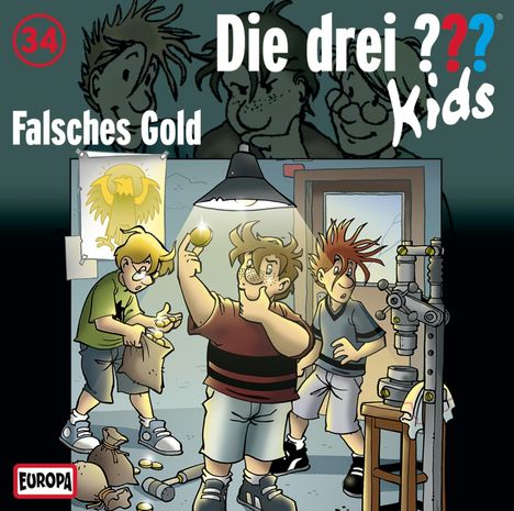 Die drei ??? Kids 34: Falsches Gold, CD