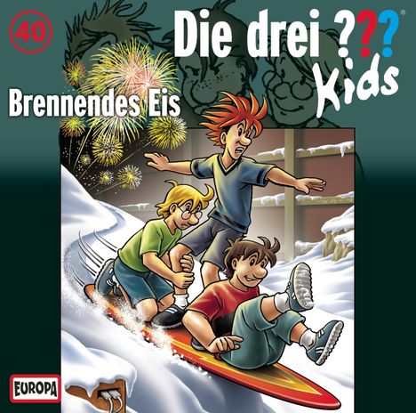 Die Drei ??? Kids 40: Brennendes Eis, CD