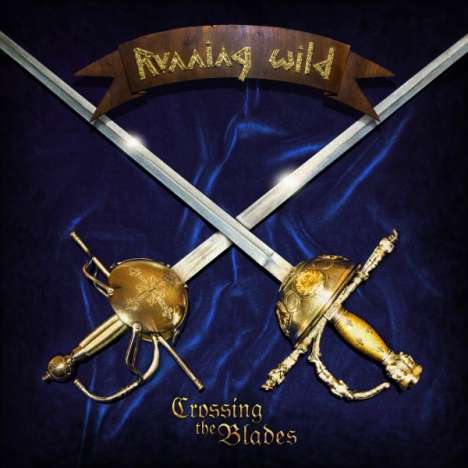 Running Wild: Crossing The Blades (Translucent Blue Vinyl), Single 12"