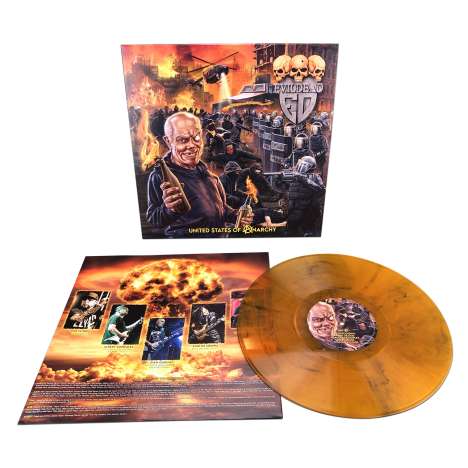EvilDead: United States Of Anarchy (Orange W/ Black Splatter Vinyl), LP