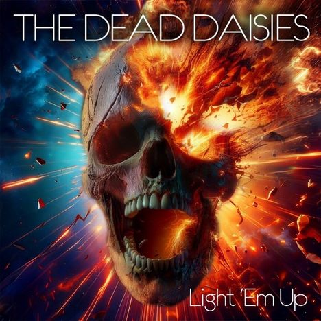 The Dead Daisies: Light 'Em Up (Orange/Red Marbled Vinyl), LP