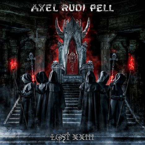 Axel Rudi Pell: Lost XXIII (Limited Deluxe Boxset) (Red/Black Vinyl), 2 LPs und 1 CD