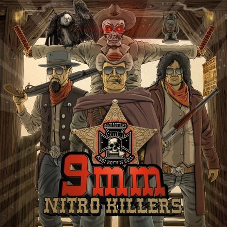 9mm: Nitro Killers (180g) (Limited Edition) (LP + CD), 1 LP und 1 CD