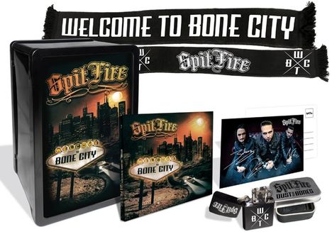 SpitFire (Rock'n'Roll): Welcome To Bone City (Limited Numbered Fan-Box), CD