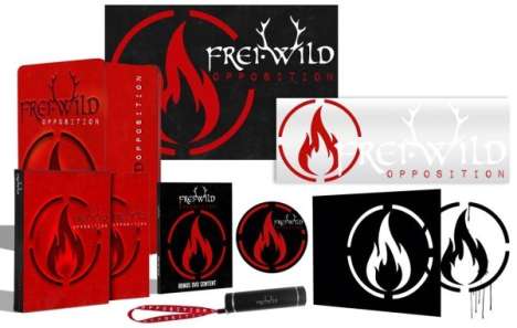 Frei.Wild: Opposition (Limited Box-Set), 3 CDs, 1 DVD und 1 Merchandise