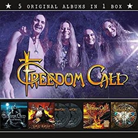 Freedom Call: 5 Original Albums In 1 Box, 5 CDs