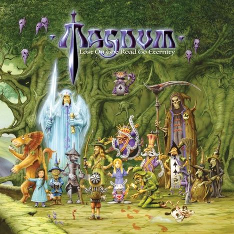 Magnum: Lost On The Road To Eternity (180g) (Limited-Edition) (Green/White Swirl Vinyl), 2 LPs und 1 CD
