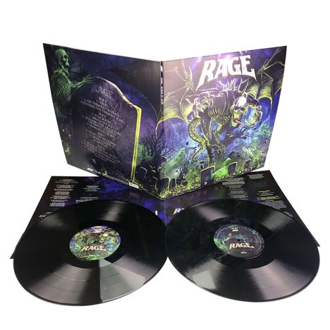 Rage: Wings Of Rage, 2 LPs