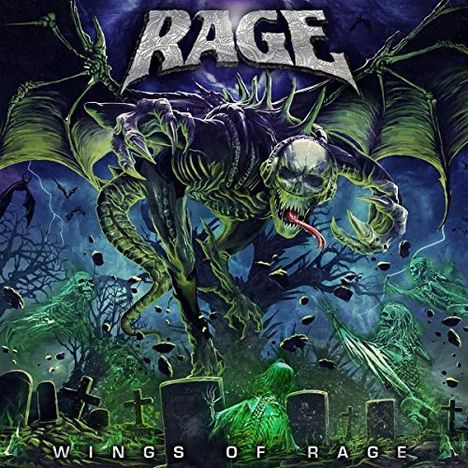 Rage: Wings Of Rage (Box Set) (Limited Edition) (Colored Vinyl), 2 LPs und 1 CD