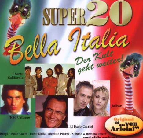 Super 20 - Bella Italia, CD