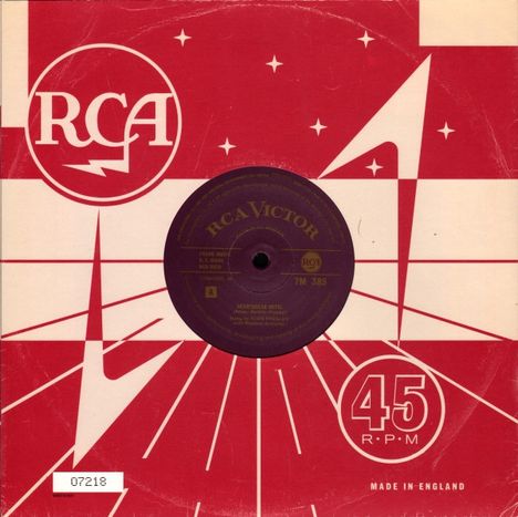 Elvis Presley: Heartbreak Hotel (Limited Edition) (45 RPM), Single 10"