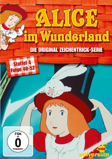 Alice im Wunderland - Die Zeichentrickserie Vol. 4, 2 DVDs