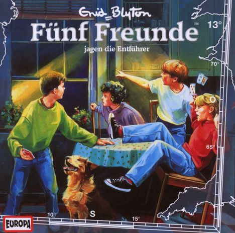 Fünf Freunde (Folge 013) jagen die Entführer, CD