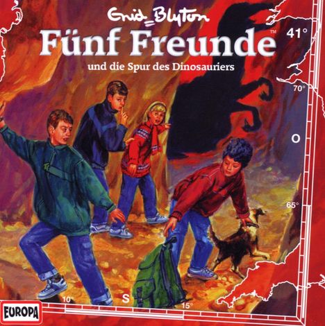 Enid Blyton: Fünf Freunde (Folge 041) und die Spur des Dinosauriers, CD