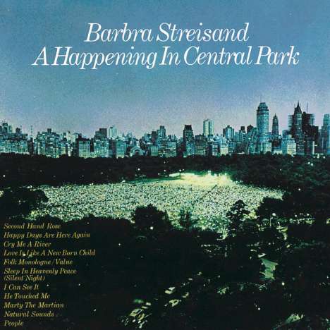 Barbra Streisand: A Happening In Central Park, CD
