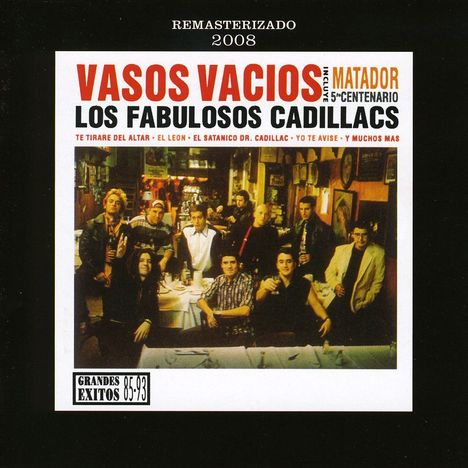 Los Fabulosos Cadillacs: Vasos Vacios -Remast-, CD