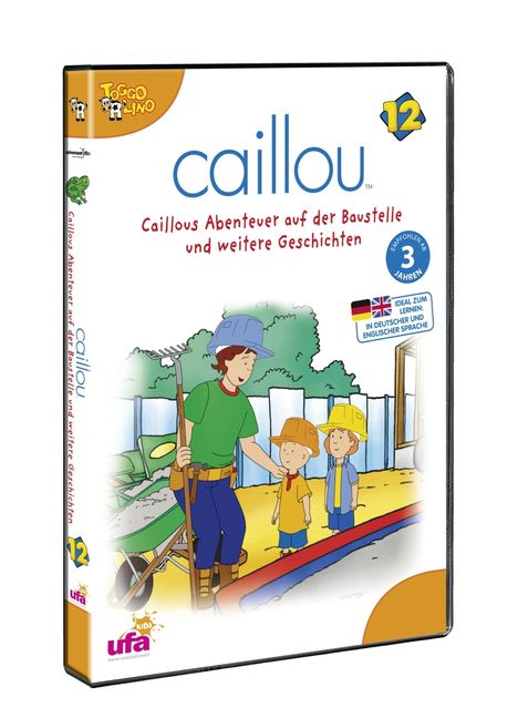 Caillou Vol.12, DVD