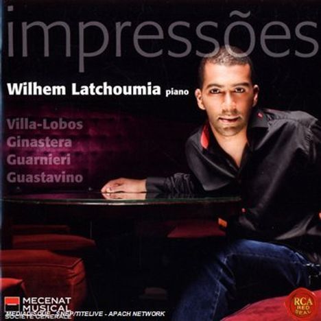 Wilhem Latchoumia - Impressoes, CD