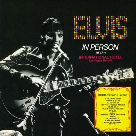 Elvis Presley (1935-1977): Elvis In Person At The International Hotel Las Vegas, Nevada, 2 CDs