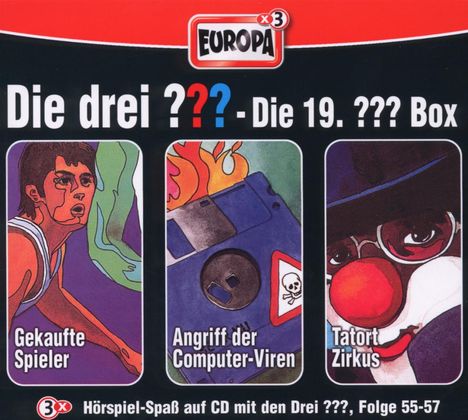 Die drei ??? - Die 19.Box, 3 CDs