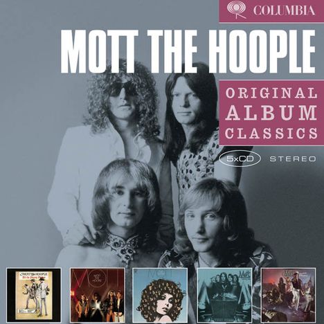 Mott The Hoople: Original Album Classics, 5 CDs