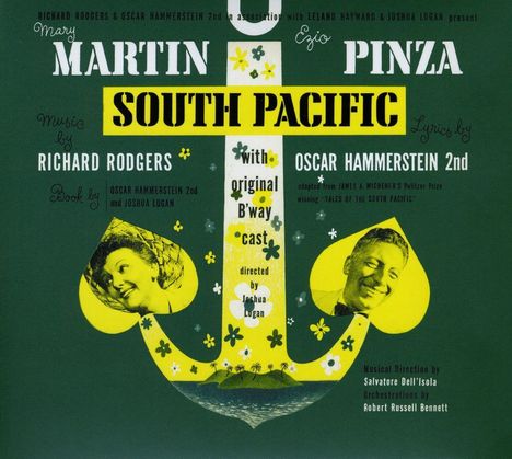 Rodgers &amp; Hammerstein: Musical: South Pacific (Original 1949 Broadway Cast Recordings), CD