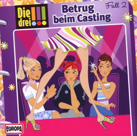 Die drei !!! (Fall 02) Betrug beim Casting, CD