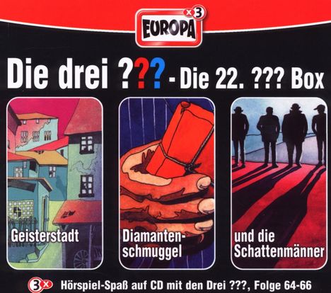 Die drei ??? - Die 22. Box, 3 CDs