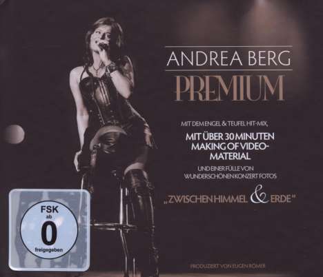 Andrea Berg: Zwischen Himmel &amp; Erde (CD + DVD), 1 CD und 1 DVD