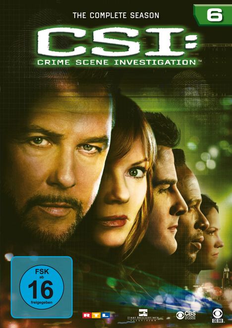CSI Las Vegas Season 6, 6 DVDs
