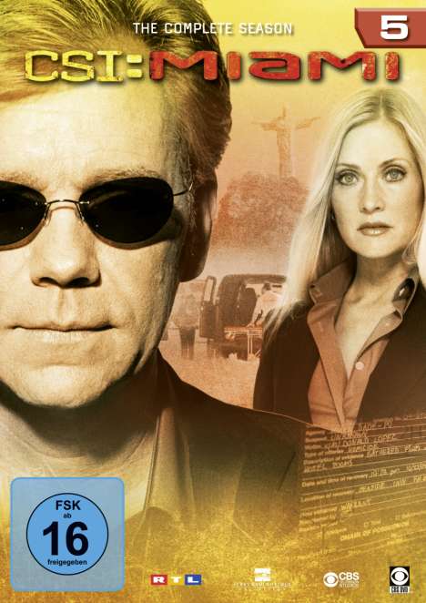 CSI Miami Season 5, 6 DVDs