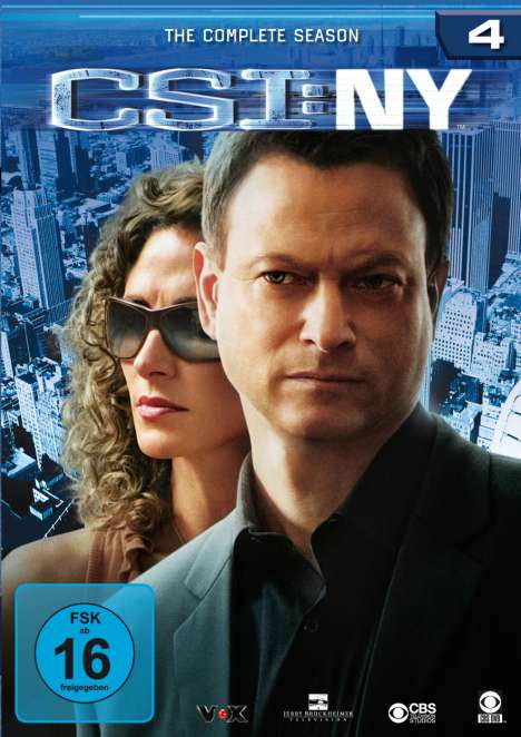 CSI New York Season 4, 6 DVDs