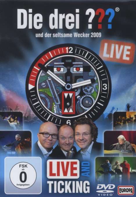 Die drei ??? - Der seltsame Wecker (Live and Ticking 2009), 2 DVDs