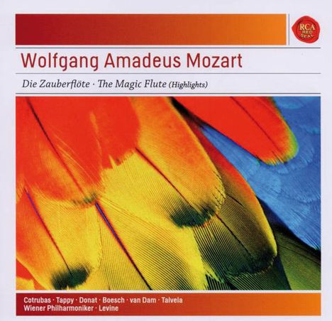 Wolfgang Amadeus Mozart (1756-1791): Die Zauberflöte (Ausz.), CD