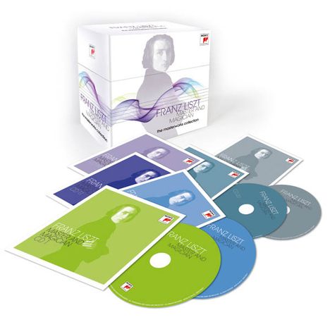 Franz Liszt (1811-1886): Franz Liszt - Master and Magician (25CDs mit DVD), 25 CDs und 1 DVD