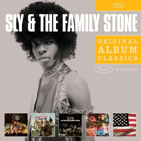 Sly &amp; The Family Stone: Original Album Classics, 5 CDs