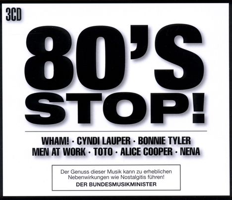80's Stop, 3 CDs
