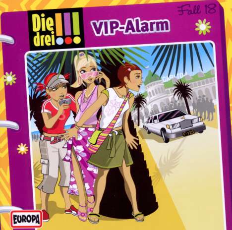 Die drei !!! (Fall 18) V.I.P.-Alarm, CD