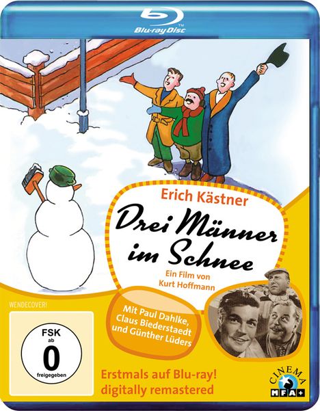 Drei Männer im Schnee (Blu-ray), Blu-ray Disc