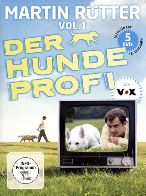 Martin Rütter - Der Hundeprofi Vol.1, 5 DVDs