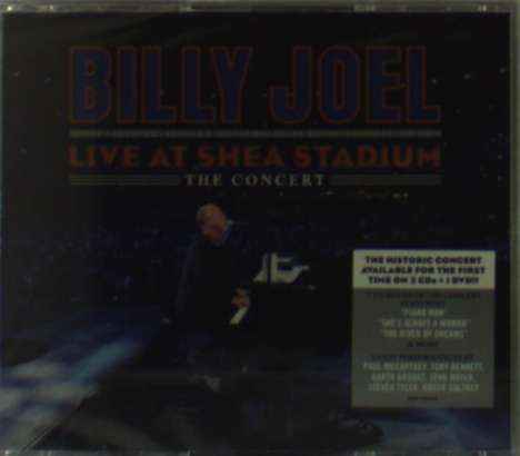 Billy Joel (geb. 1949): Live At Shea Stadium (2CD+DVD), 2 CDs und 1 DVD