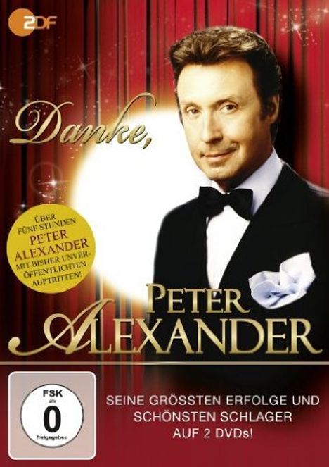 Danke, Peter Alexander, 2 DVDs