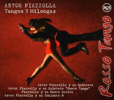 Astor Piazzolla (1921-1992): Rosso Tango Tangos Y Milongas, 3 CDs