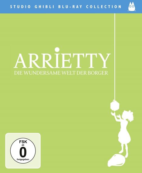 Arrietty - Die Wundersame Welt der Borger (Blu-ray), Blu-ray Disc
