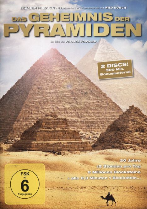 Das Geheimnis der Pyramiden, 2 DVDs