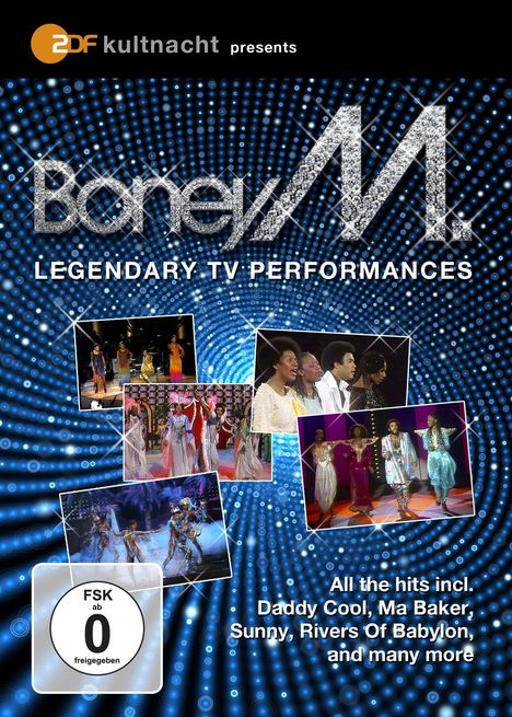 Boney M.: ZDF Kultnacht Presents: Boney M. - Legendary TV Shows, DVD