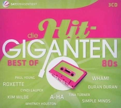 Die Hit-Giganten: Best Of 80's, 3 CDs