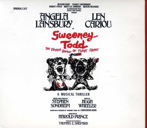 Sweeney Todd (Original Cast), 2 CDs